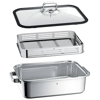 WMF Vitalis ビタリス M スチーム鍋 蒸し器 Amazon.com: WMF Vitalis Steamer with Steaming Rack, Lid and